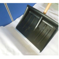 Thickened Plastic Snow Shovel with Wooden Handle (s103)